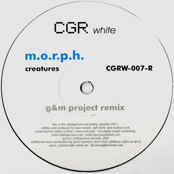 Alex M.O.R.P.H. - Creatures (Remixes)