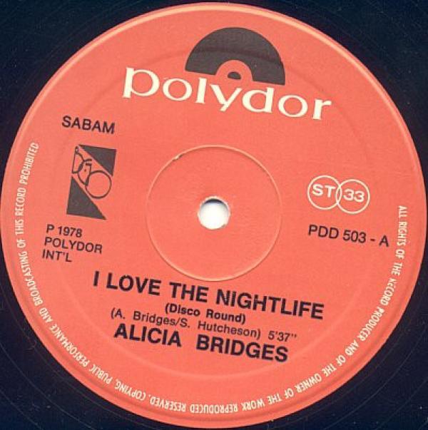 Alicia Bridges - I Love The Nightlife (Disco Round)