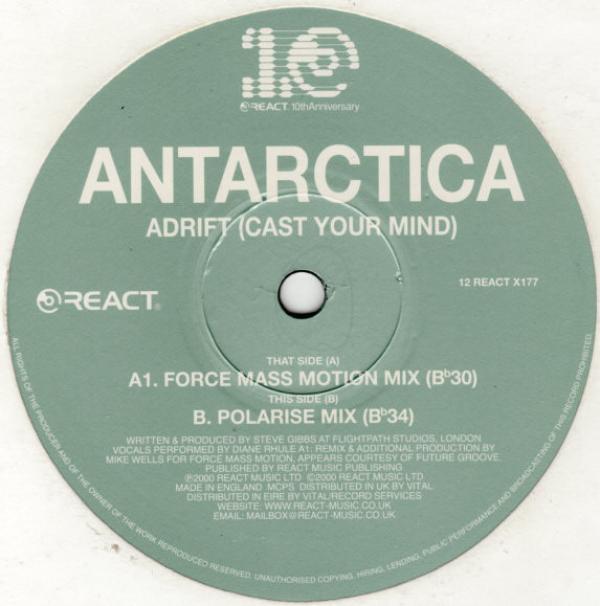 Antartica - Adrift (Cast Your Mind)