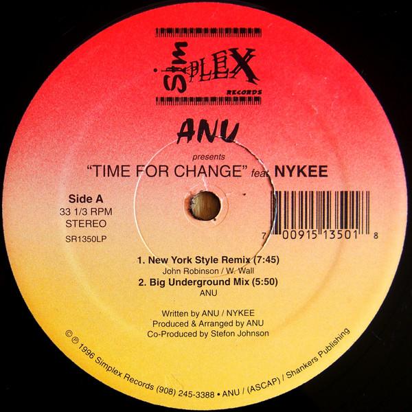Anu, Nykee - Time For Change