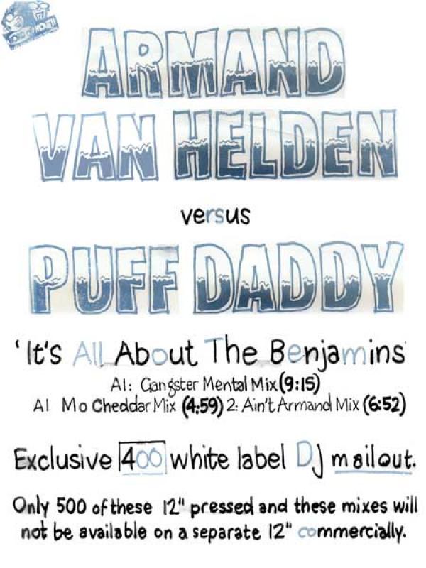 Armand Van Helden, Puff Daddy & The Family - It's All About The Benjamins