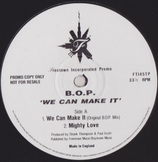 B.O.P. - We Can Make It