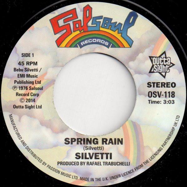 Bebu Silvetti, Joe Bataan - Spring Rain / The Bottle (La Botella)
