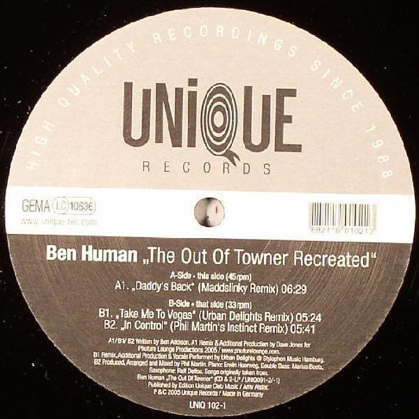 Ben Human - The Out Of Towner Recreated