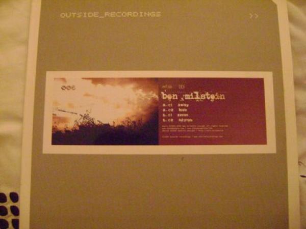 Ben Milstein - Hide / Away