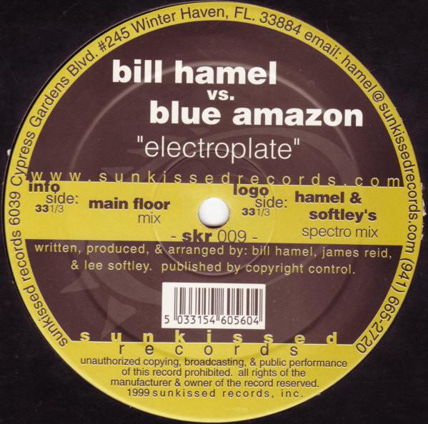 Bill Hamel, Blue Amazon - Electroplate