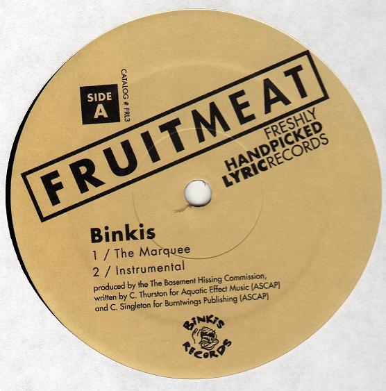 Binkis - The Marquee / That's What I'm Talking About