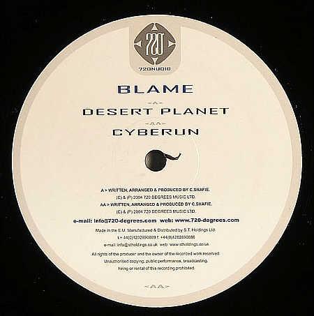 Blame - Desert Planet / Cyberun