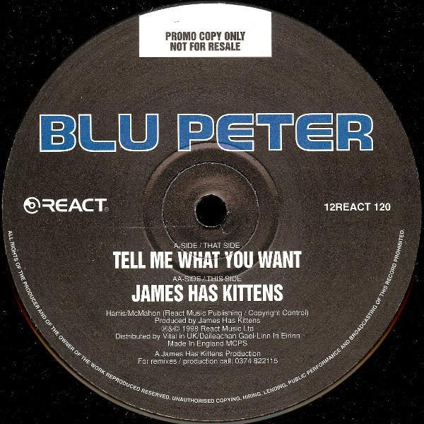 Blu Peter - Tell Me What You Want