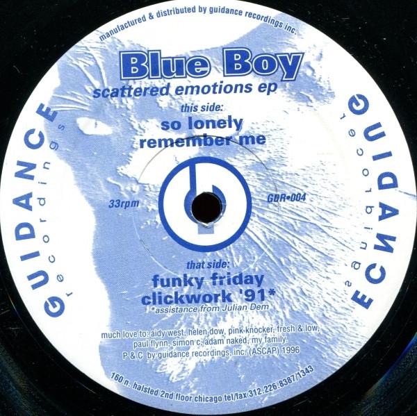 Blue Boy - Scattered Emotions EP