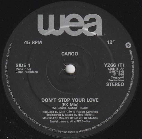 Cargo (2) - Don't Stop Your Love