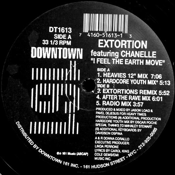 Chanelle, Extortion - I Feel The Earth Move