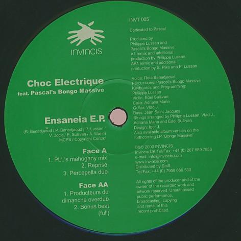 Choc Electrique, Pascal's Bongo Massive - Ensaneia E.P.