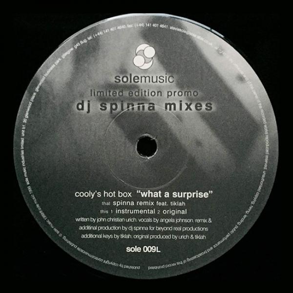 Cooly's Hot Box - What A Surprise (DJ Spinna Mixes)