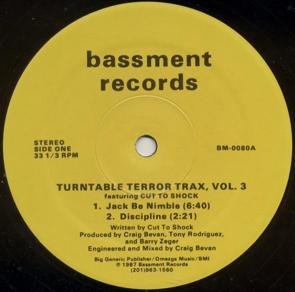Cut To Shock, The Turntable Terrorists - Turntable Terror Trax , Vol. 3