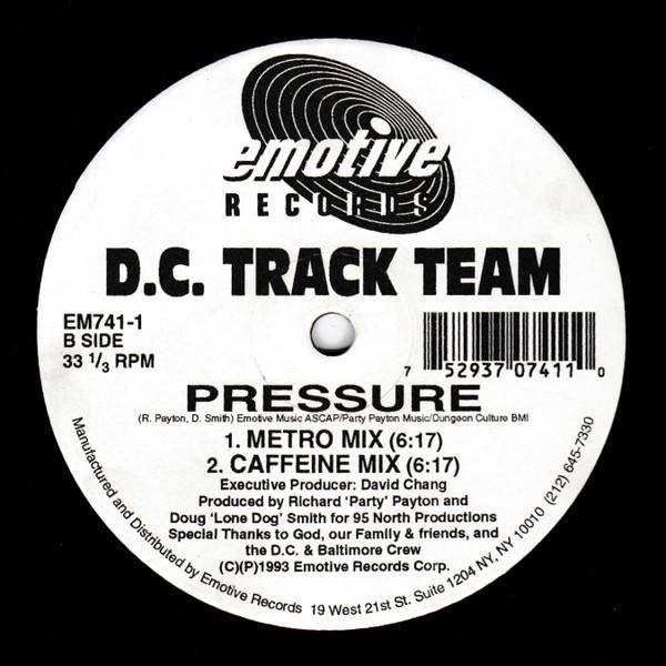 D.C. Track Team - Say Yeah / Pressure