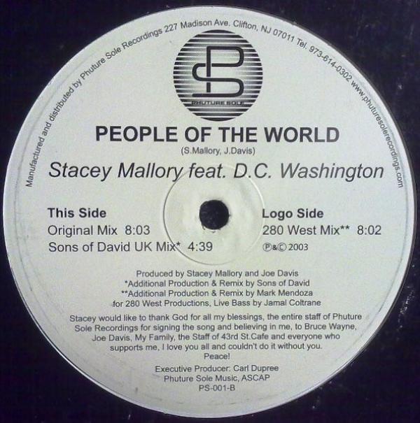 D.C. Washington, Stacey Mallory - People Of The World