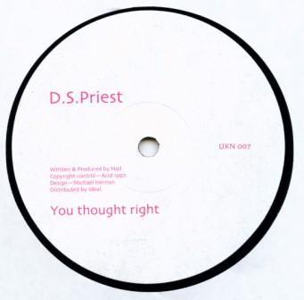 D.S. Priest - You Thought Right (Acid Red)