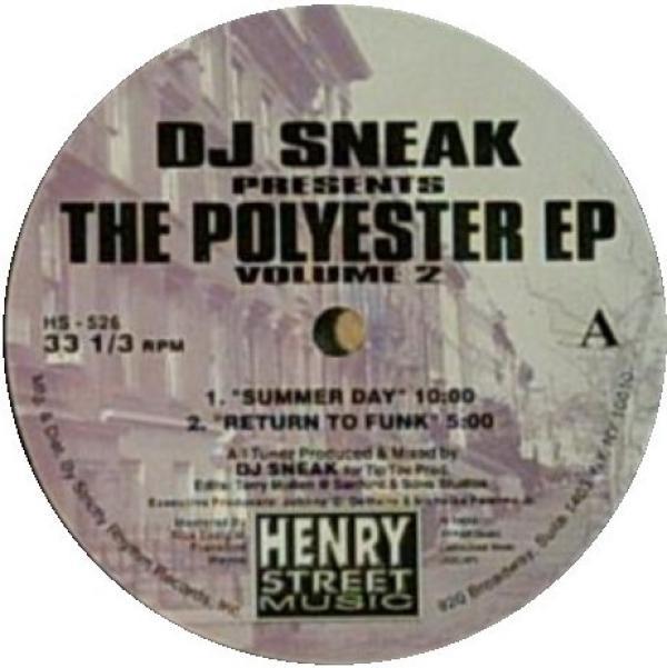 DJ Sneak - The Polyester EP Volume 2
