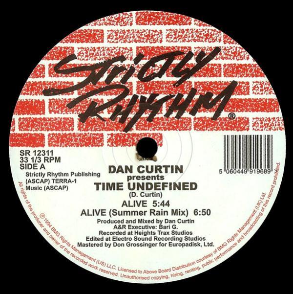Dan Curtin, Time Undefined - Alive / Cascade