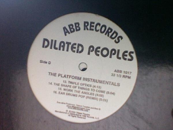 Dilated Peoples - The Platform Instrumentals