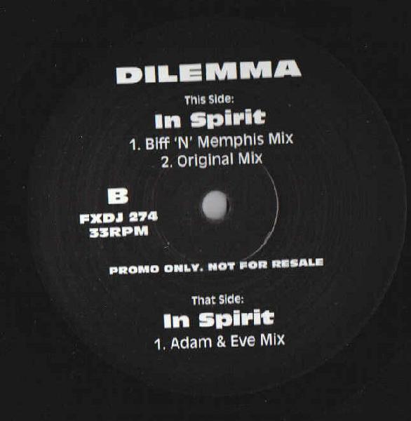 Dilemma (3) - In Spirit