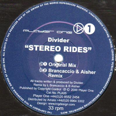 Divider - Stereo Rides