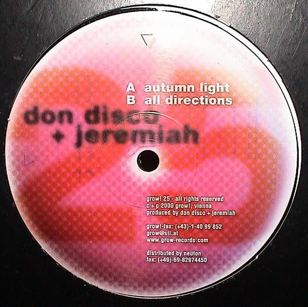 Don Disco & Jeremiah - Autumn Light