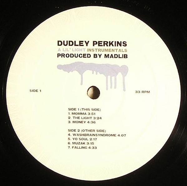 Dudley Perkins - A Lil' Light Instrumentals