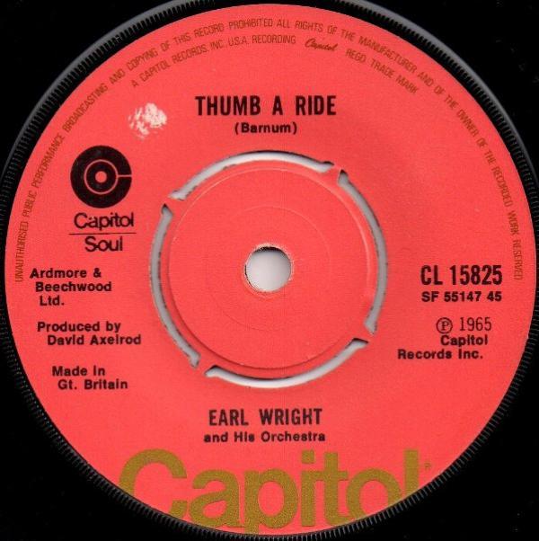 Earl Wright Orchestra - Thumb A Ride