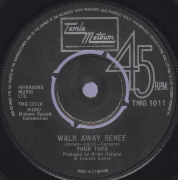 Four Tops - Walk Away Renee