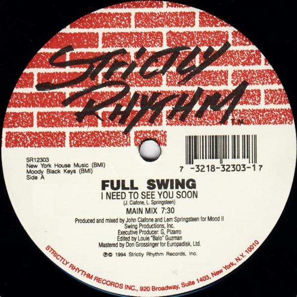 Full Swing (3) - I Need To See You Soon