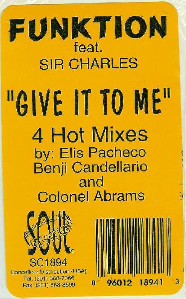 Funktion, Sir Charles - Give It To Me