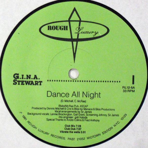 G.I.N.A. Stewart - Dance All Night