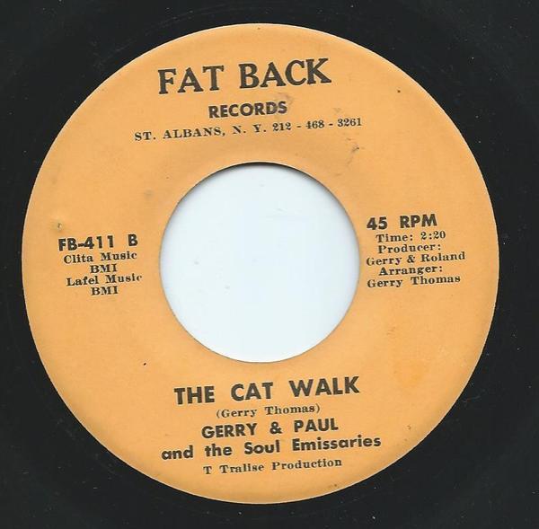 Gerry Thomas, The Soul Emissaries, Paul Roland Martinez - The Cat Walk