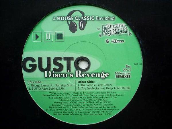 Gusto - Disco's Revenge (The 22nd Millenium Remixes)