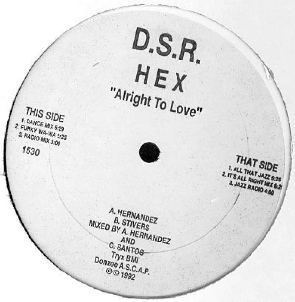 Hex (4), B.P. Johnson, Marcy Lee - Alright To Love