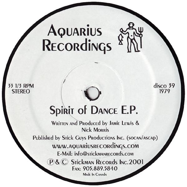 Jamie Lewis, Nick Morris - Spirit Of Dance E.P.