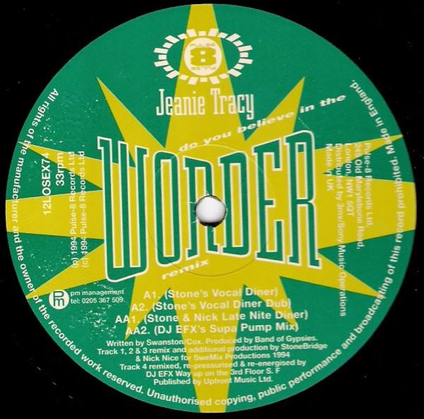 Jeanie Tracy - Do You Believe In The Wonder (Remix)