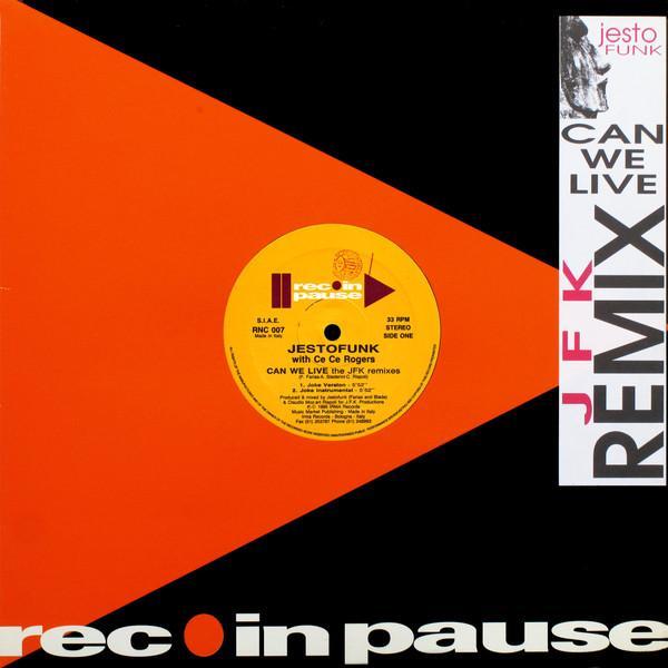 Jestofunk, Ce Ce Rogers - Can We Live (The JFK Remixes)