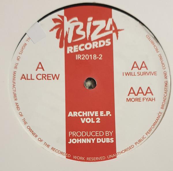 Johnny Dubs - Archive E.P. Vol 2