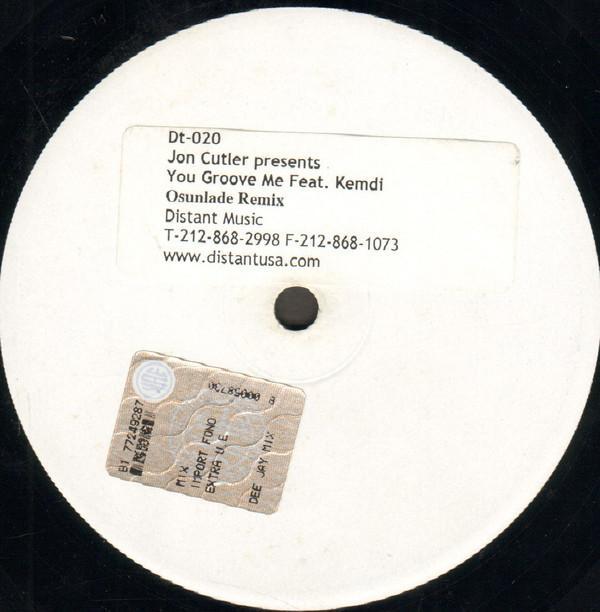 Jon Cutler, Nkemdi Amadiume - You Groove Me (Osunlade Remixes)