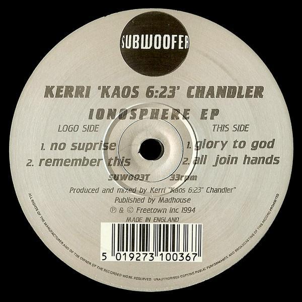 Kerri Chandler - Ionosphere EP