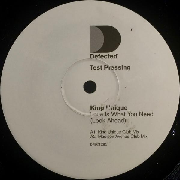 King Unique - Love Is What You Need (Look Ahead)