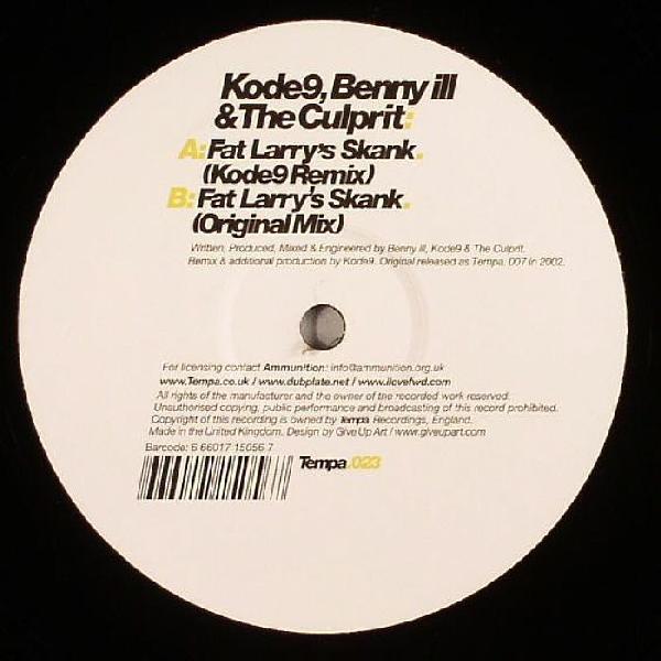 Kode9, Benny Ill, The Culprit - Fat Larry's Skank - Remix