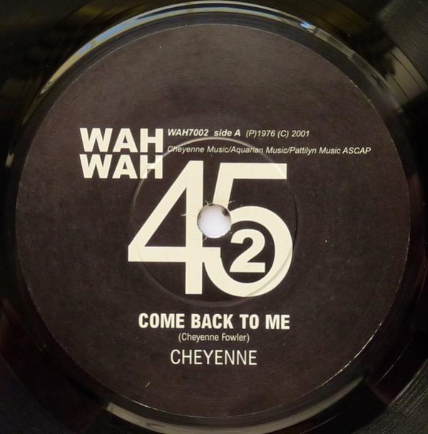 Lee Taylor & Soul Twisters Ltd., Cheyenne (37) - Come Back To Me / 151 Rome Proof