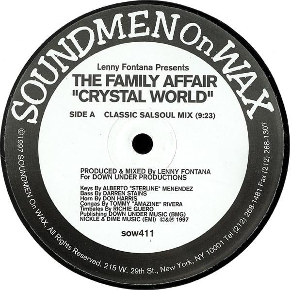 Lenny Fontana, The Family Affair - Crystal World