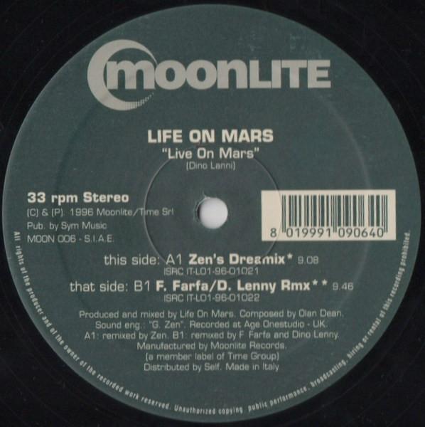 Life On Mars - Live On Mars