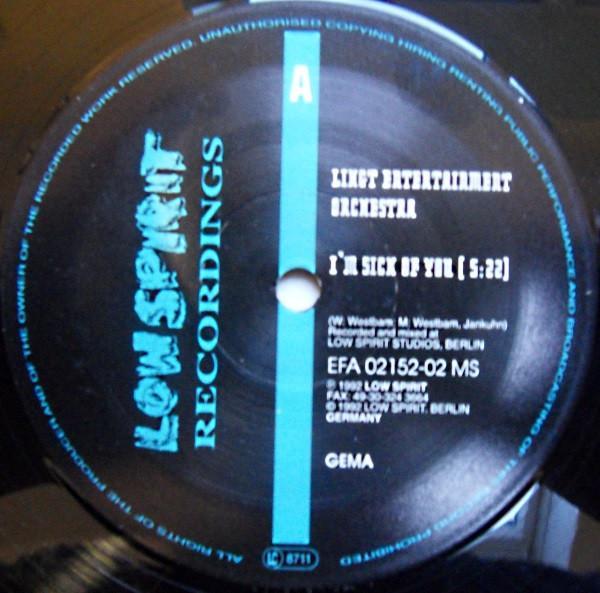 Light Entertainment Orchestra - I'm Sick Of You