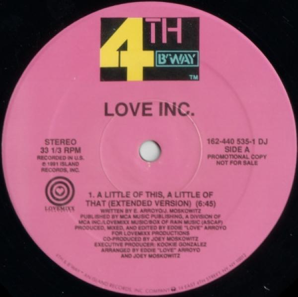 Love Inc. (3) - A Little Of This, A Little Of That